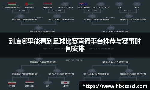 到底哪里能看到足球比赛直播平台推荐与赛事时间安排